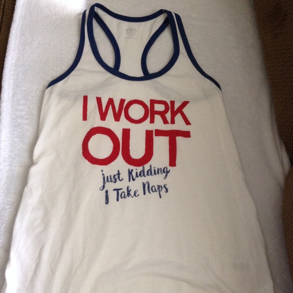 Athletic Works Graphic Tank Top sz XS